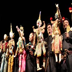 Traditional Thai Puppet Theater