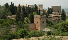 The gardens of Alhambra and Generalife