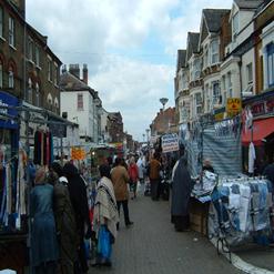 Walthamstow High Street market
